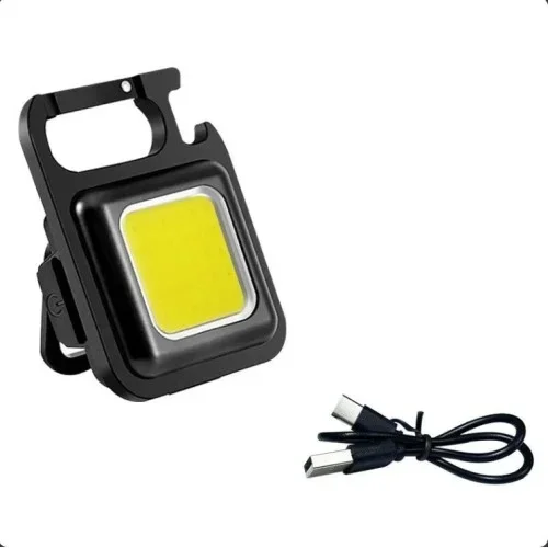 Kompakt 4 Modlu Led Işıklı Anahtarlık El Feneri