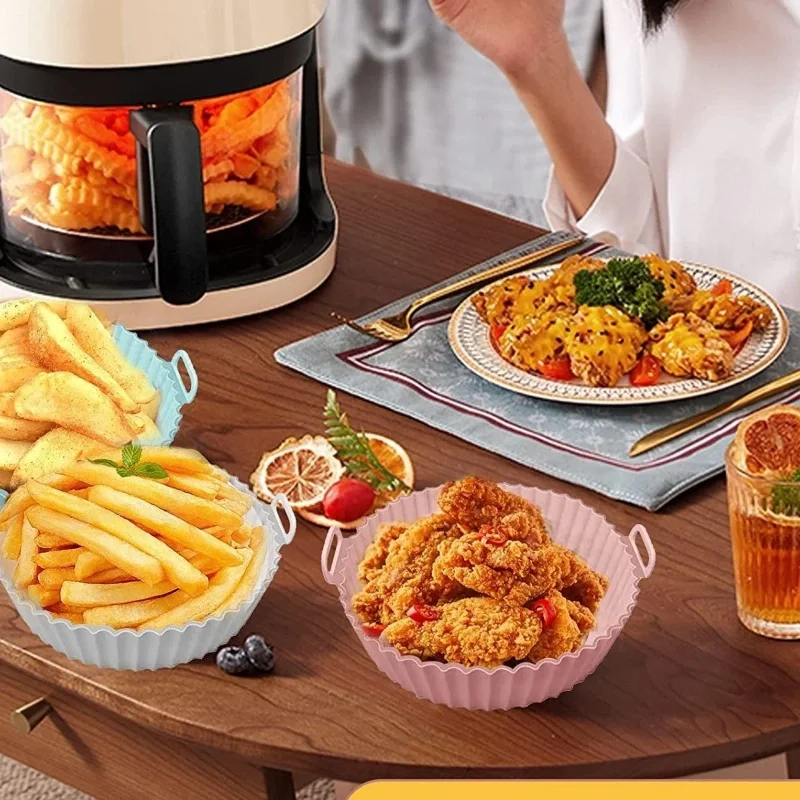 Ultra Emici Yıkanabilir Silikon Fırın ve Airfryer Matı 20 Cm