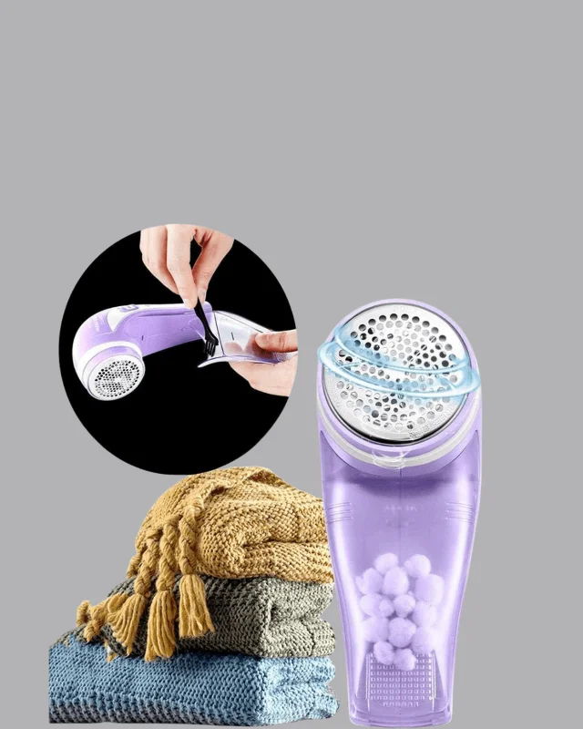 Pamuk Tiftik Tüy Temizleme Makinesi 5W – 3 Bıçaklı Sistem