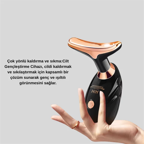 Kolajen Destekli Yüz Lifting Cihazı – Sessiz Titreşim Teknolojisi – 2. görsel