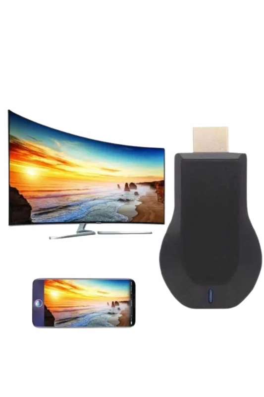 Kablosuz HDMI Wifi Görüntü Aktarıcı Tüm Cihazlara Uyumlu