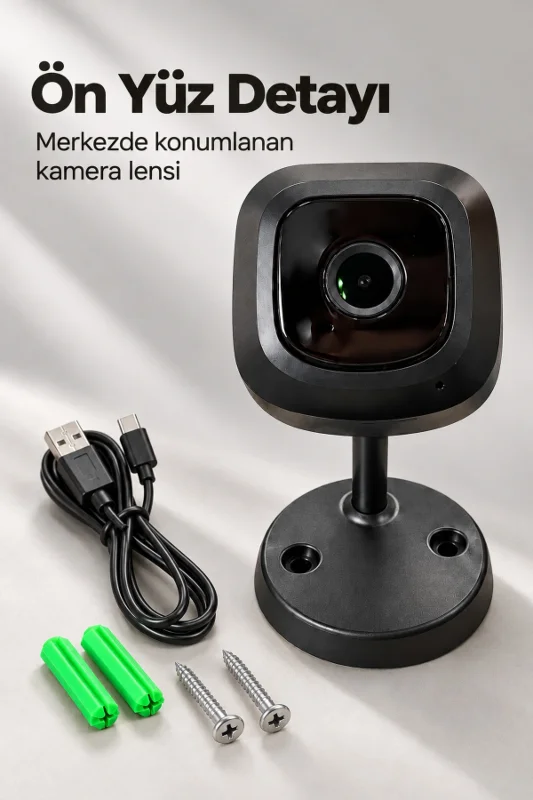 WiFi Güvenlik Kamerası Telefondan Canlı Görüntü İzleme