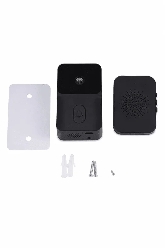 WiFi Akıllı Kapı Zili 85 Derece Geniş Açı Android iOS Uyumlu Yeni Nesil