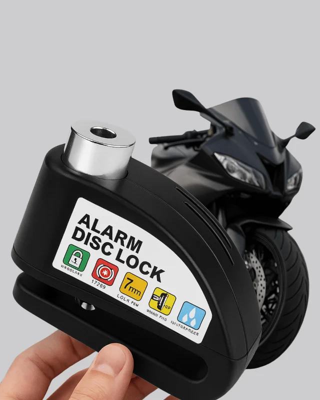 Disk Fren Kilidi Alarmlı Anti Hırsızlık Motosiklet Scooter Bisiklet Yeni Nesil