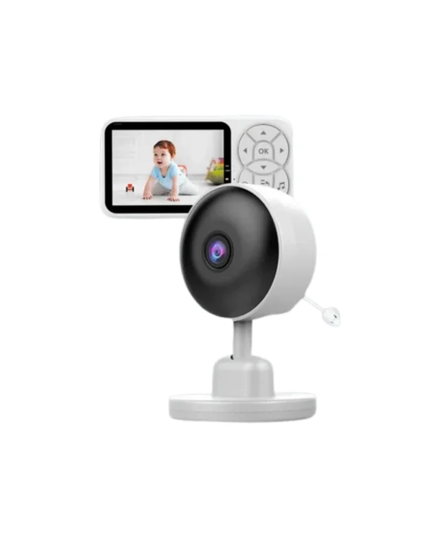 Gece Görüşlü Kablosuz Bebek Monitörü Ağlama ve Hareket Algılama Yeni Nesil – 4. görsel
