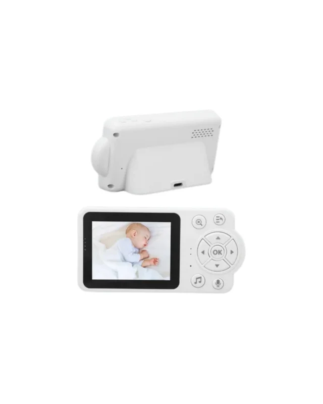 Gece Görüşlü Kablosuz Bebek Monitörü Ağlama ve Hareket Algılama Yeni Nesil – 3. görsel
