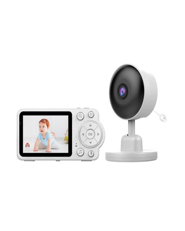 Gece Görüşlü Kablosuz Bebek Monitörü Ağlama ve Hareket Algılama Yeni Nesil – 2. görsel