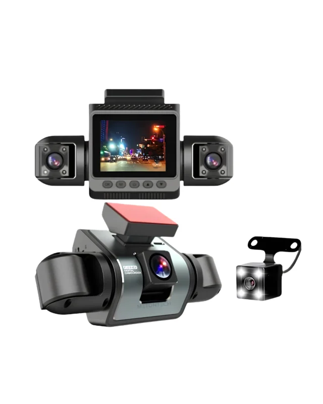 Araç İçi Güvenlik Kamerası 4 Lensli Full HD Kayıt Destekli Sistem – 2. görsel