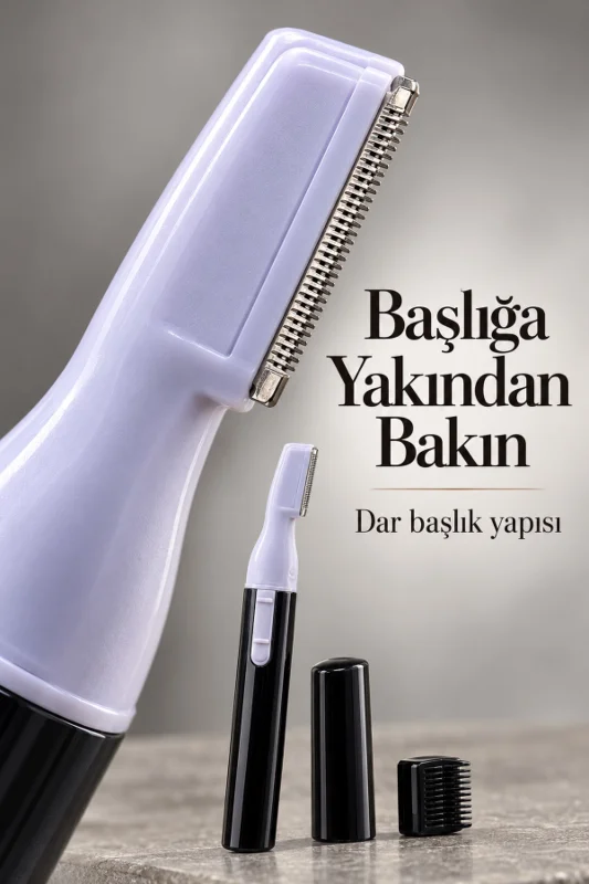 Sakal Şekillendirme ve Bıyık Kaş Düzeltme Cihazı – 2. görsel