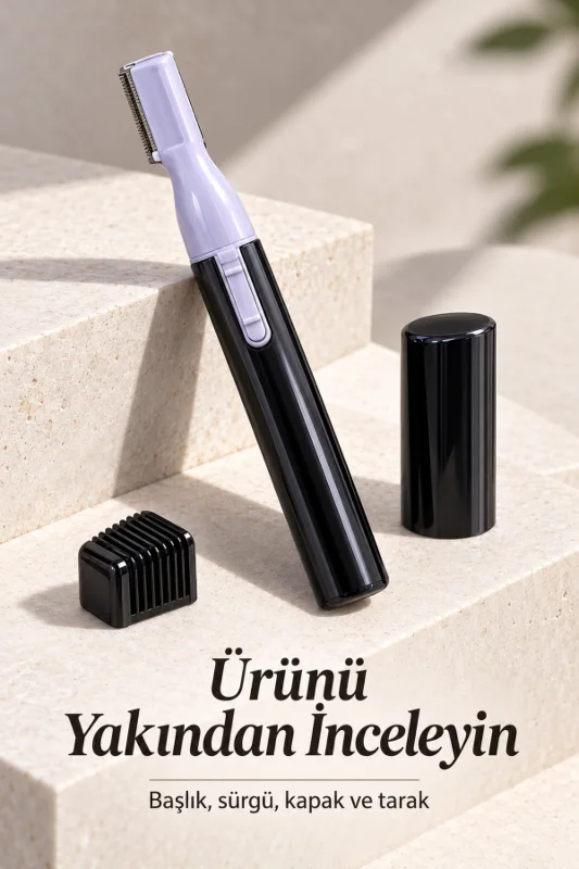 Sakal Şekillendirme ve Bıyık Kaş Düzeltme Cihazı – 3. görsel
