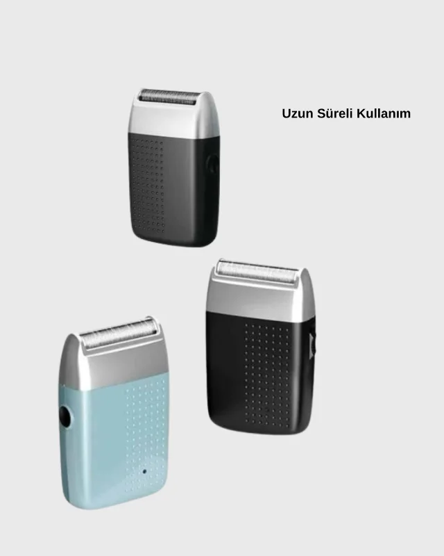 Şarjlı Kuru Kullanım Tıraş Makinesi – Kablosuz, Taşınabilir – 3. görsel
