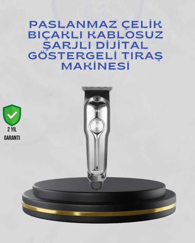 Profesyonel Erkek Saç Kesme Makinesi – Dayanıklı ve Yüksek Performanslı