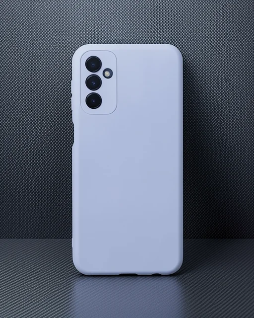 Samsung Galaxy M23 Kılıf Nano İçi Kadife Silikon - Lila