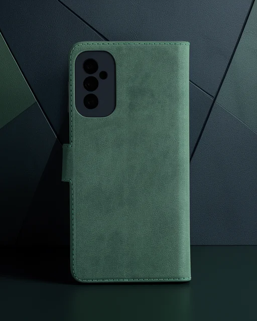 Samsung Galaxy M52 5g Kılıf Trend S Plus Kapaklı Kılıf - Yeşil