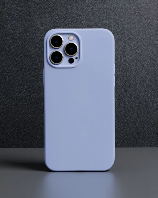 Apple İphone 13 Pro Kılıf Nano İçi Kadife Silikon - Lila