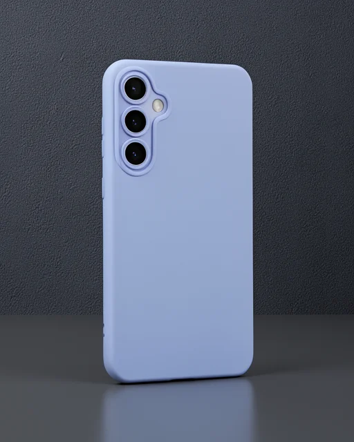 Samsung Galaxy S23 Fe Kılıf Nano İçi Kadife Silikon - Lila