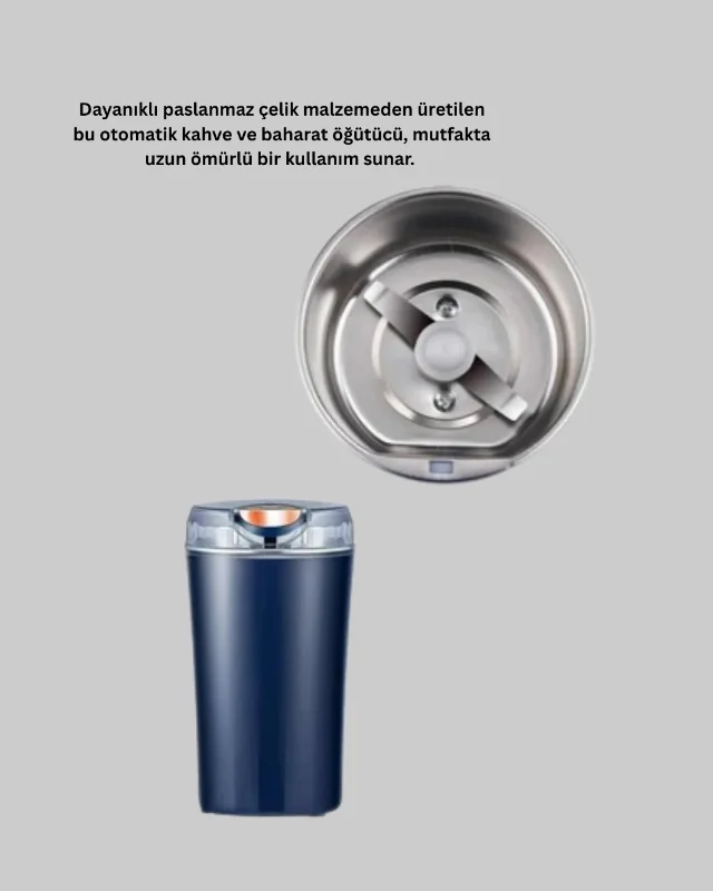 Otomatik Öğütücü Yedek Bıçaklı Paslanmaz Çelik 1 Adet