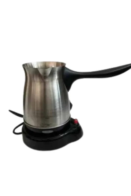 Pratik Türk Kahve Makinesi 360 Ml Siyah Gri Cezve – 4. görsel