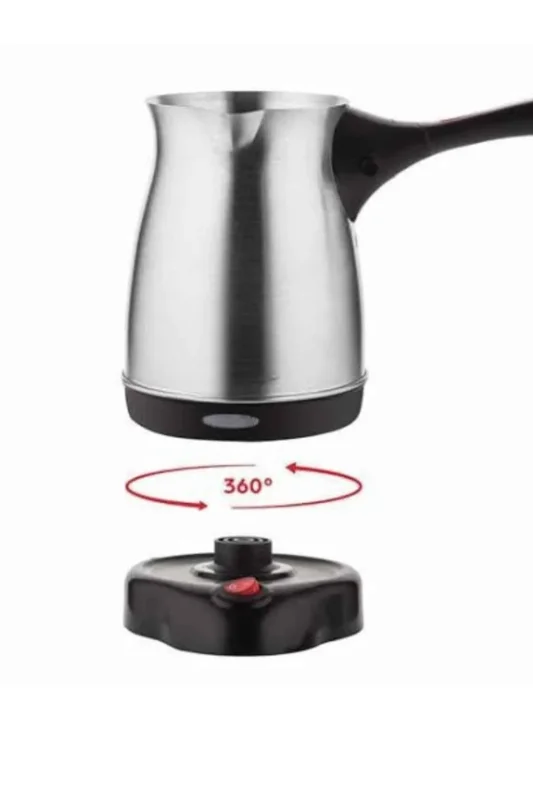 Pratik Paslanmaz Çelik Kahve Makinesi 800 Watt 300 Ml Kapasiteli