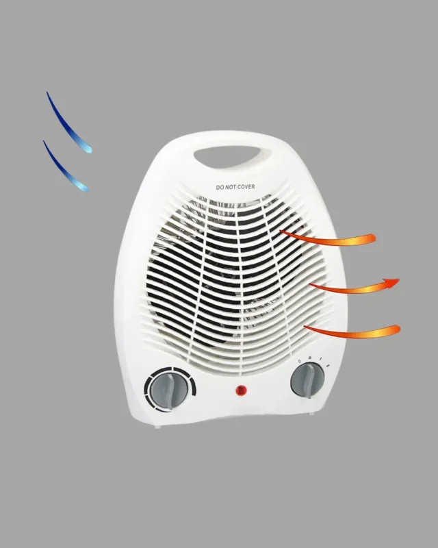 Taşınabilir Mini Elektrikli Isıtıcı 2000w Ofis Ve Ev Kullanımı – 4. görsel