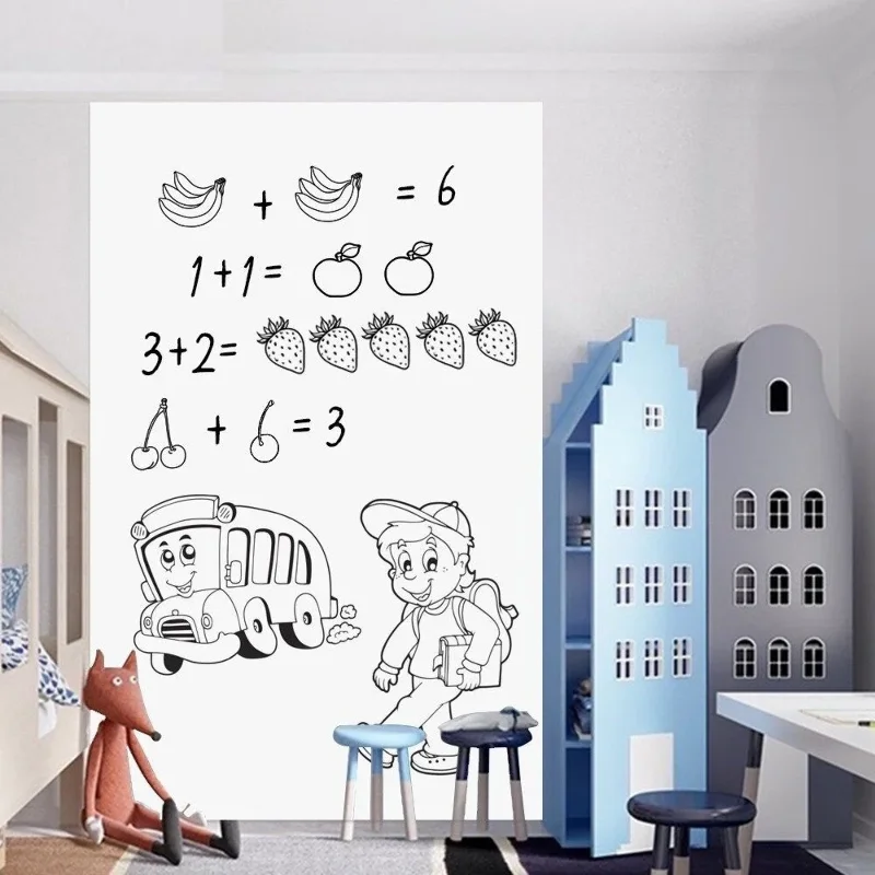 Kendinden Yapışkanlı Beyaz Yazı Tahtası 45x200 Cm