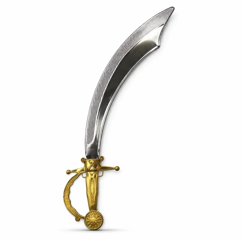 Korsan Temalı Parlak Metal Görünümlü 45 Cm Kılıç