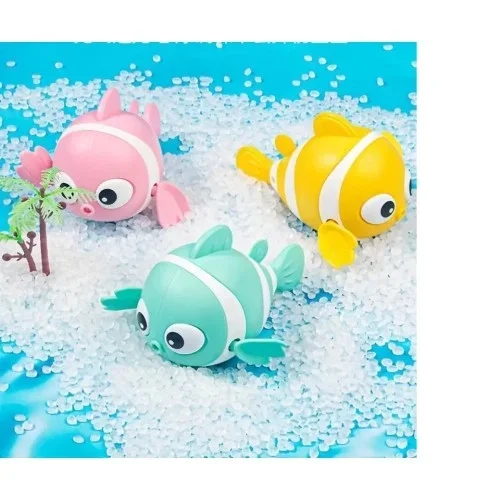 Eğlenceli Kurmalı Balık Bebek Banyo Oyuncağı 1 Adet