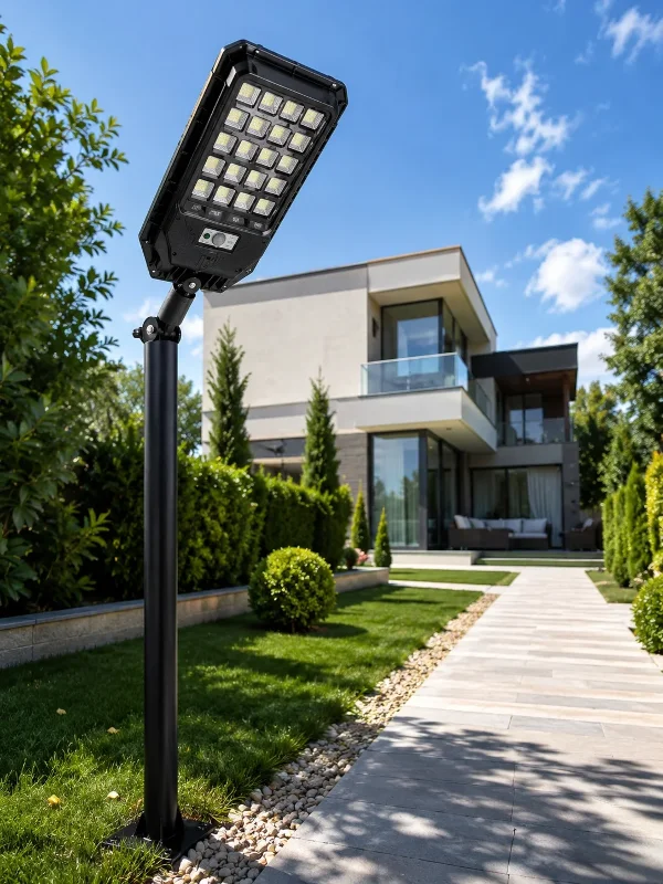 Güneş Enerjili Led Sokak Lambası 1 Adet Dış Mekan – 2. görsel