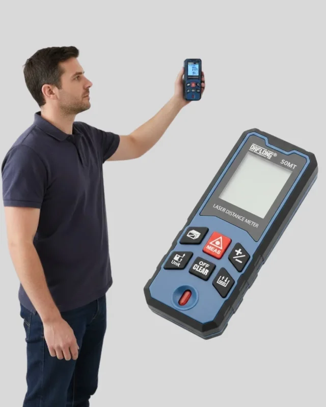Fonksiyonel Lazer Ölçüm Cihazı 50 Metre Kullanım Alanı – 4. görsel