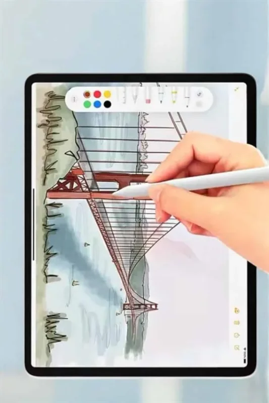 Ergonomik Dokunmatik Kalem İos Android Uyumlu 1 Adet
