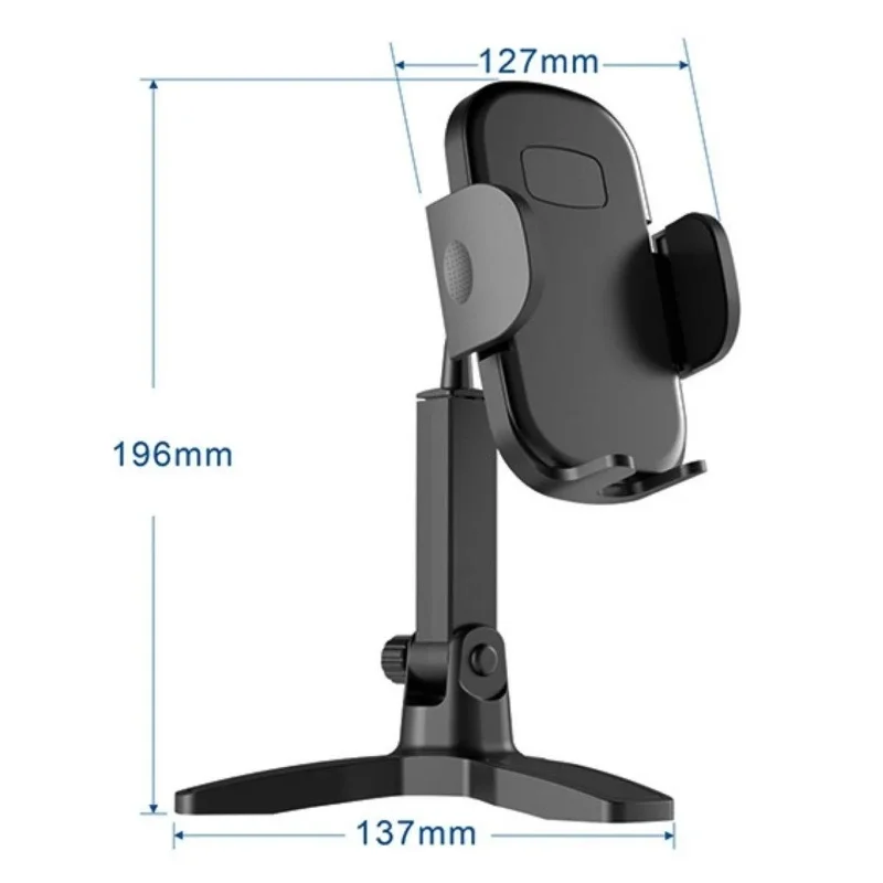 Pratik Masaüstü Telefon Standı 360 Derece Dönebilen Tripod
