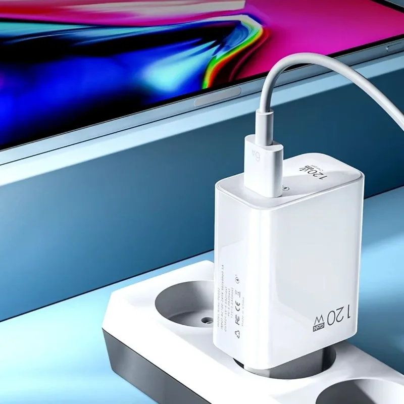 Hızlı 120w Usb Type-c Kablolu Şarj Aleti