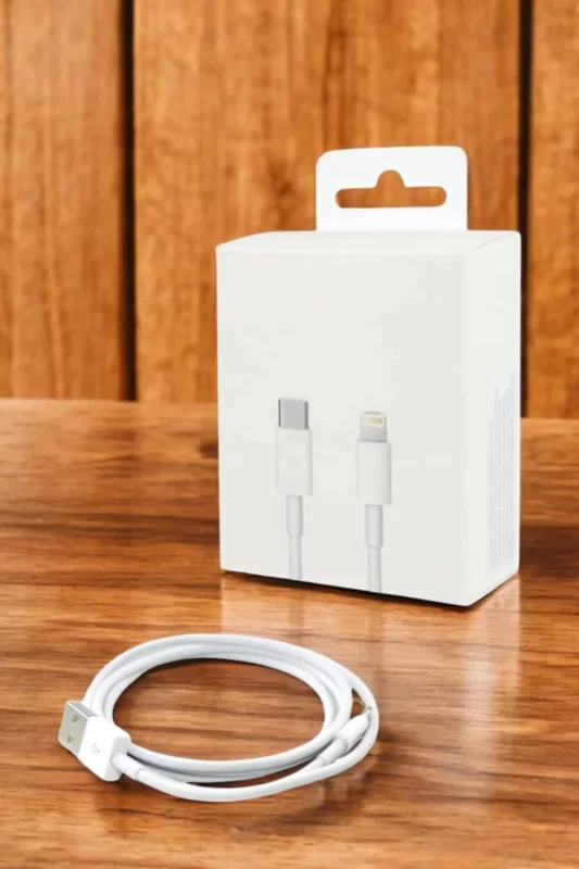 Beyaz Lightning Hızlı Şarj Kablosu 30w Type-c Uyumlu