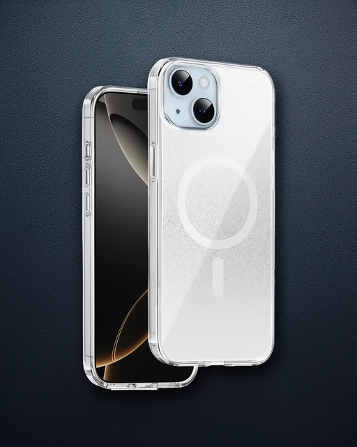 Onegif Apple İphone 14 Sora Simli Magsafe Kapak - Beyaz