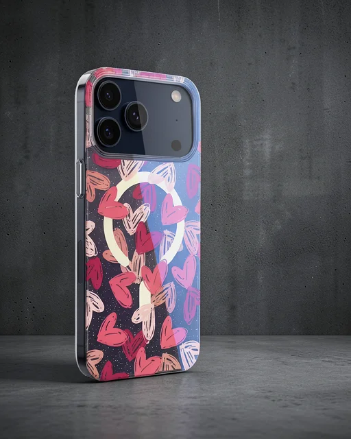 Onegif Apple İphone 17 Pro Desina Magsafe Kapak - Desen 6