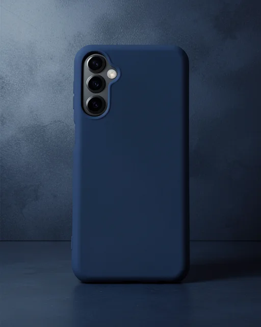 Samsung Galaxy M14 5g Kılıf Nano İçi Kadife Silikon - Lacivert