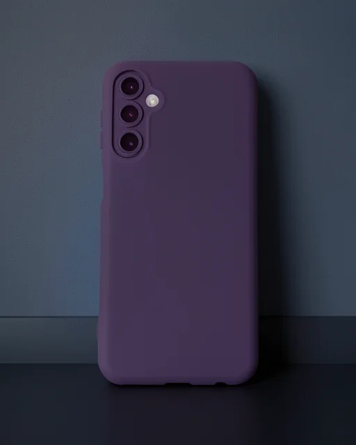 Samsung Galaxy M14 5g Kılıf Nano İçi Kadife Silikon - Mor