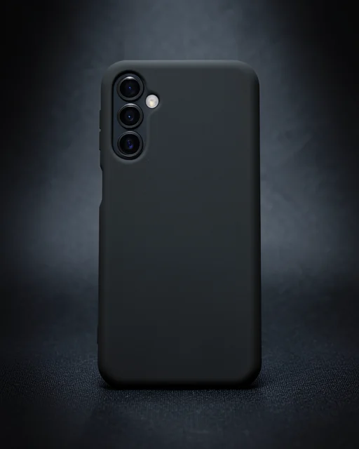 Samsung Galaxy M14 5g Kılıf Nano İçi Kadife Silikon - Siyah