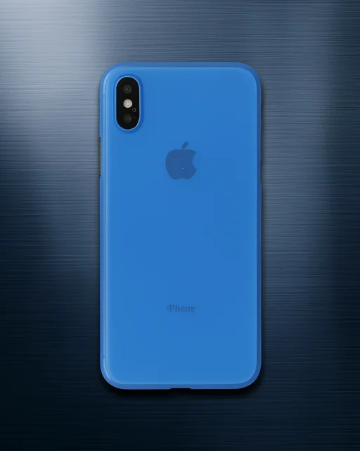 Apple İphone Xs Max Kılıf Pp Ultra İnce Kapak - Mavi