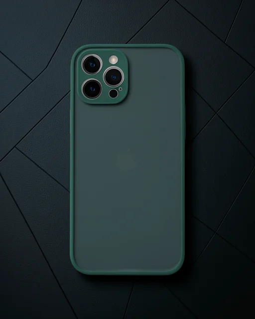 Apple İphone 12 Pro Kılıf Montreal Silikon Kapak - Yeşil