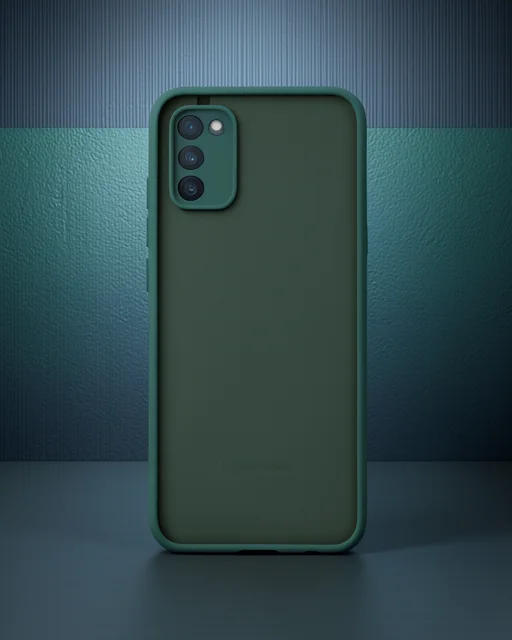 Samsung Galaxy A02s Kılıf Montreal Silikon Kapak - Yeşil