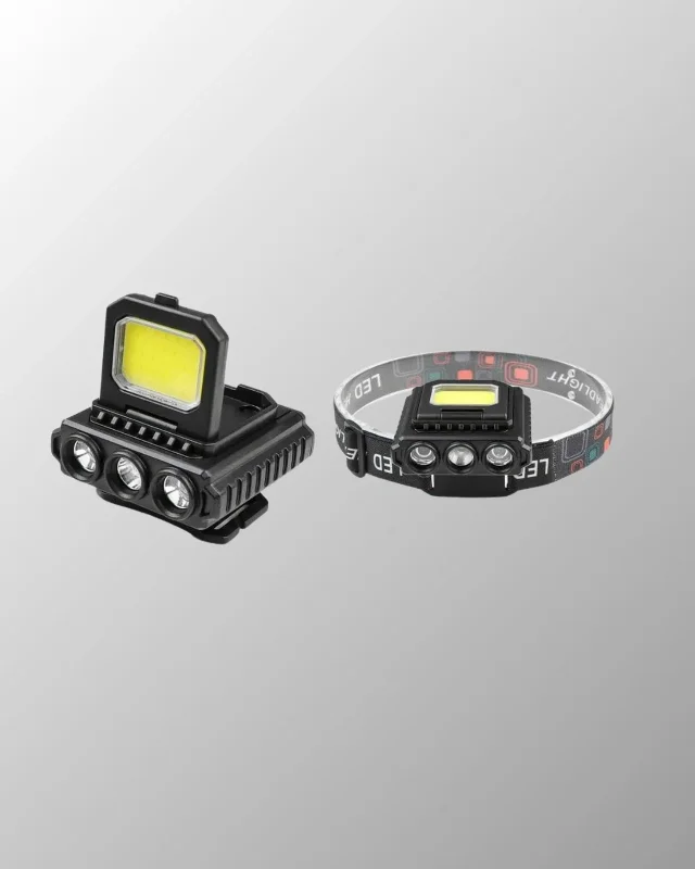 Güçlü 800 Lumen Led Kafa Lambası Type C Şarjlı