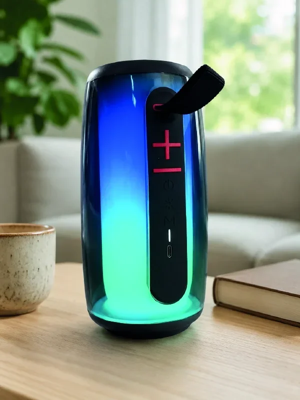 Taşınabilir Rgb Işıklı Bluetooth Hoparlör Type-c Şarjlı