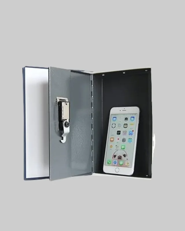 Kitap Kasa Anahtarlı Metal Gövde 18,5x11,5 Cm (gizli Model)
