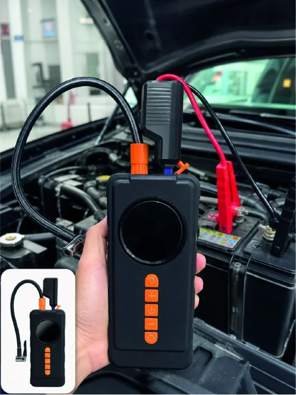 Taşınabilir 10000mah Araç Kompresörü Akü Takviye Cihazı