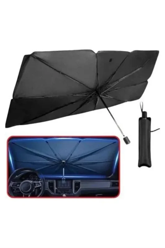 Katlanabilir Oto Güneşlik Şemsiye Tip 1 Adet Ön Cam Koruma