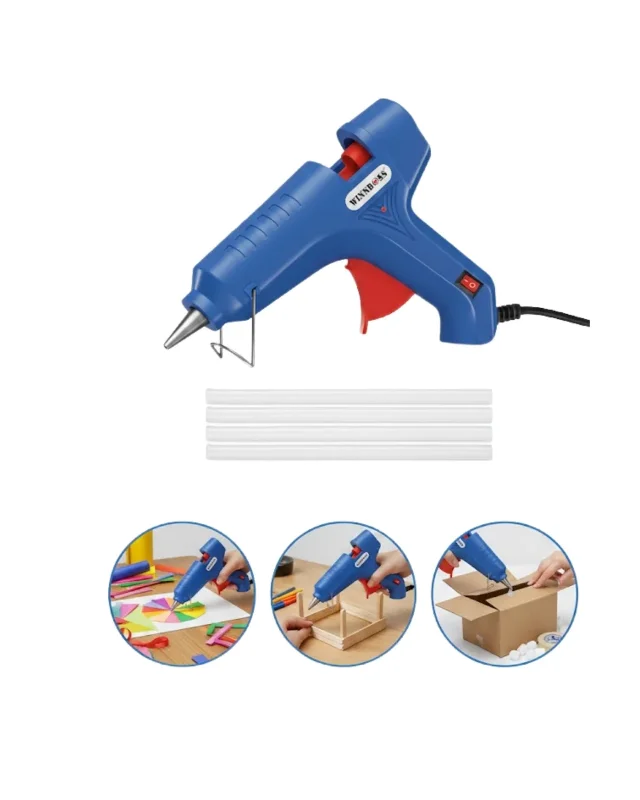 Pratik 60w Silikon Tabancası 11 Mm Silikon Uyumlu Set