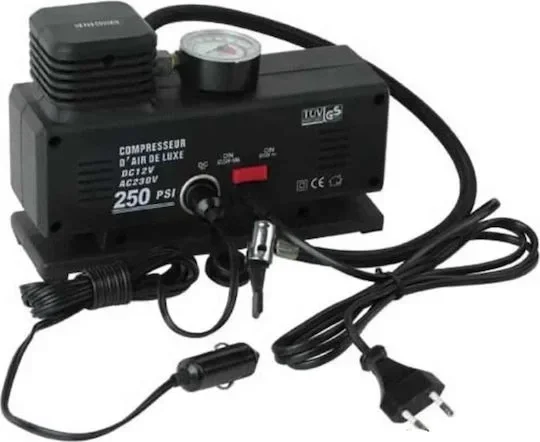 Çok Amaçlı 220v 12v Kompresör Lastik Hava Pompası