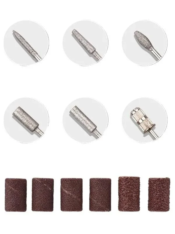 Profesyonel Tırnak Matkap Ucu 2.4mm Usb Şarjlı