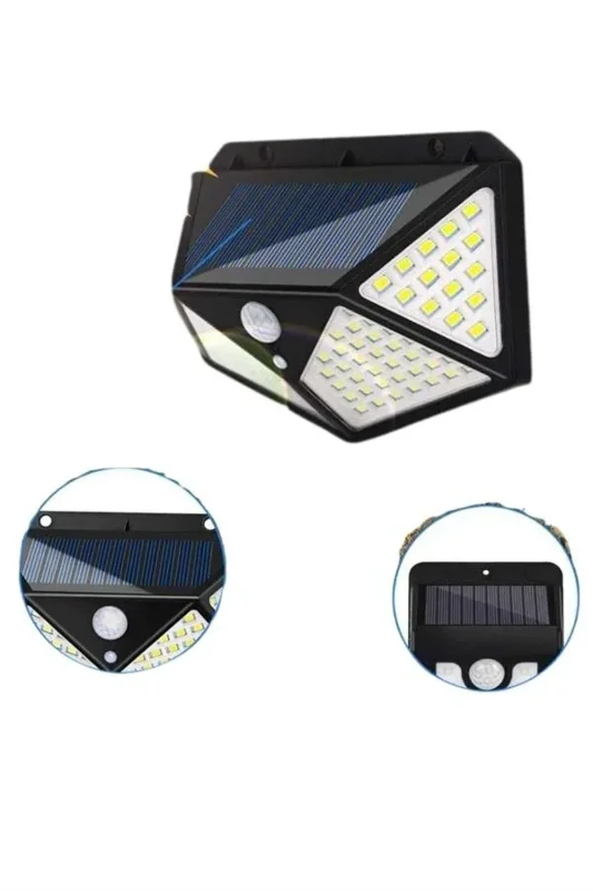 Suya Dayanıklı Bahçe Lambası 100 Led Güneş Enerjili